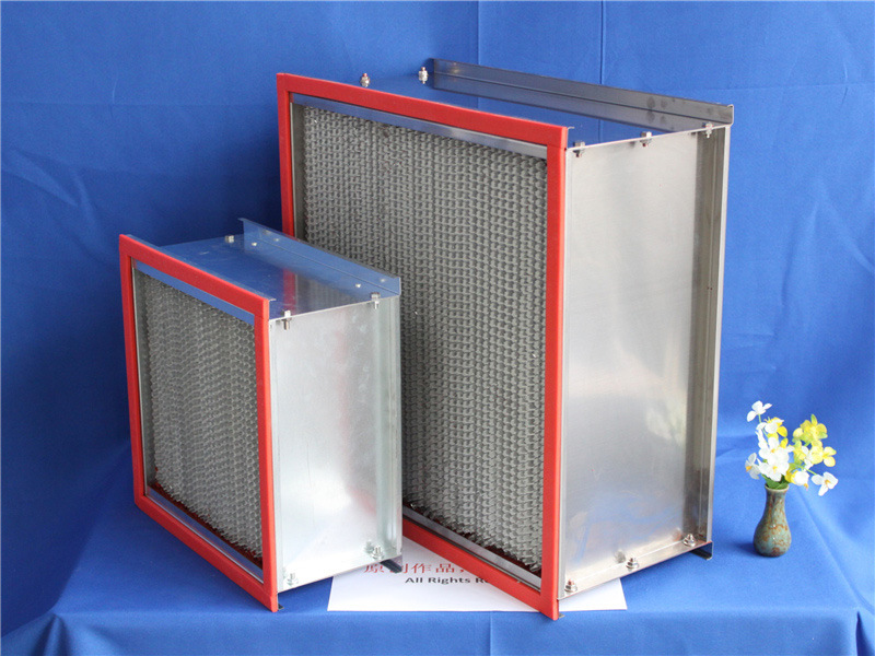 High Temperature Resistant HEPA Air Filter for Air Purifier Equipment