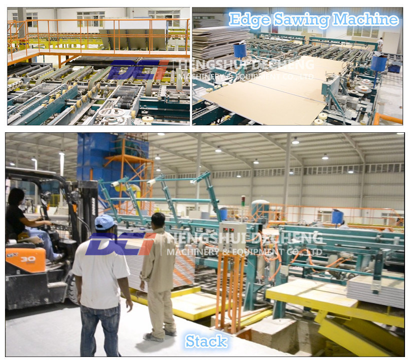 Gypsum Plaster Board Making Process Machinery