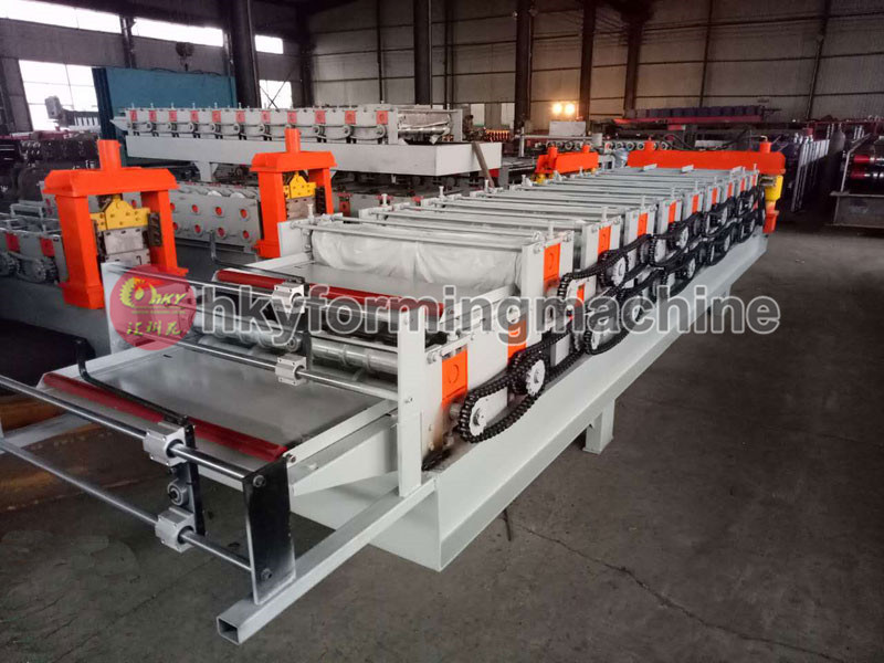 Double Layer Glazed Tile Corrugated Steel Roof Roofing Sheet Roll Forming Machine with Good Quality and Lower Price