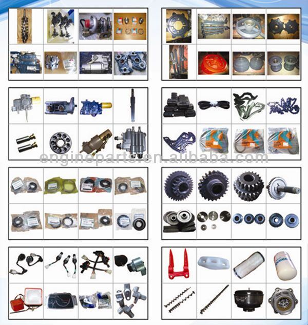 High Quality of Farm Machine Aw70g Parts 1e6b30-73500 Guide Crawl Front