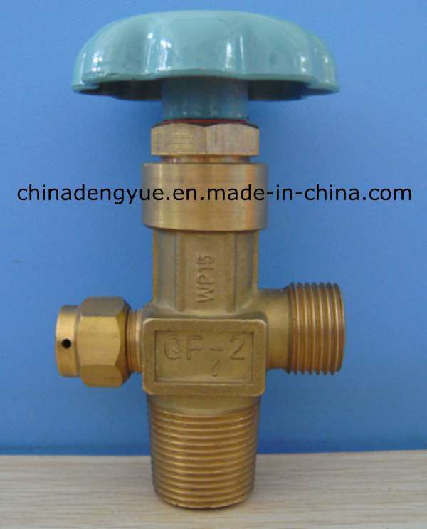 Designer Classical Brass Oxygen Cylinder Flap Type Valve