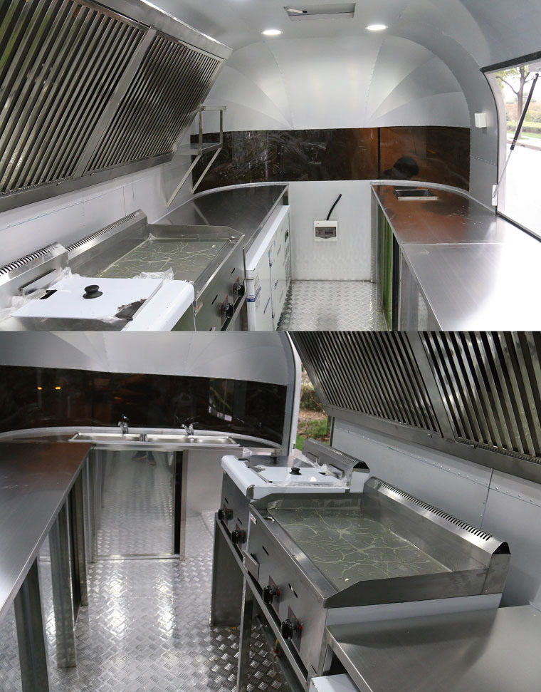 New Style High Quality Mobile Food Trailer Catering Van