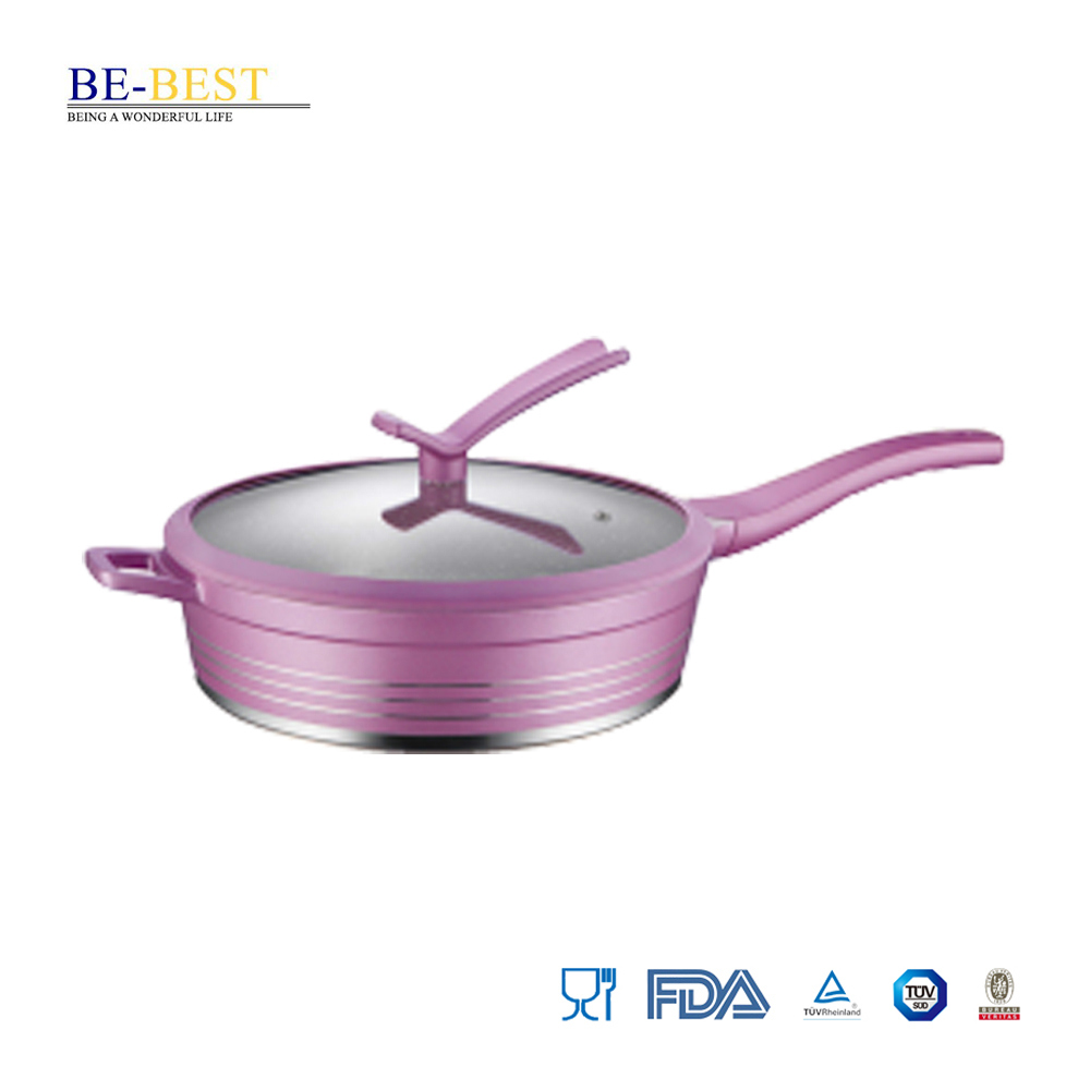 Die-Casting Aluminum Cookware Deep Non-Stick Frypan