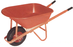 Heavy Duty Wood Handle Garden Wheel Barrow Wh6601