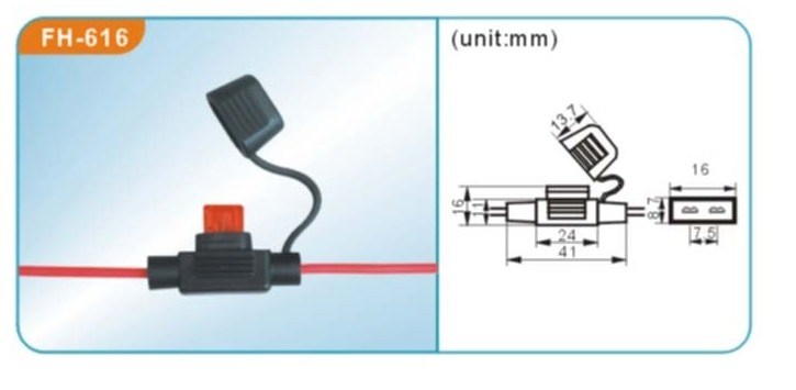 Plug-in Car Medium Fuse Holder