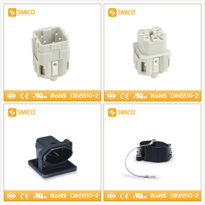 Ce RoHS UL Approval OEM Smico Power Cable Plug