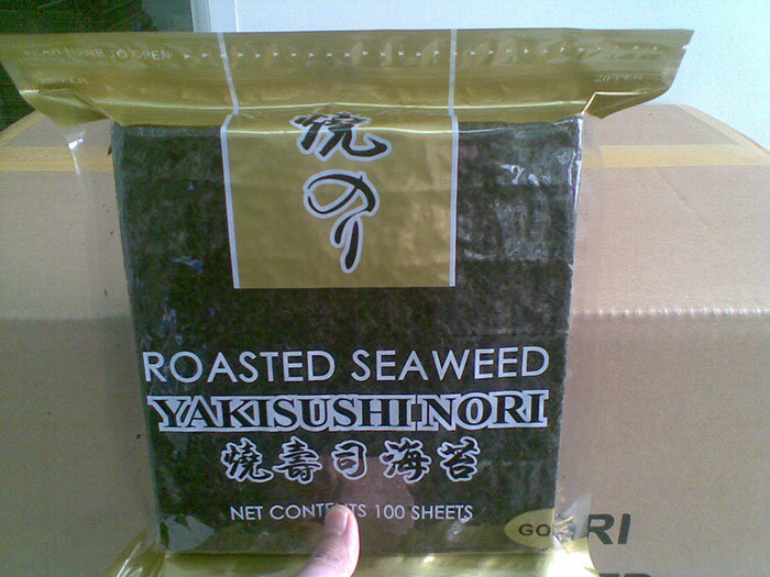 100 Sheets Roasted Nori Sheet