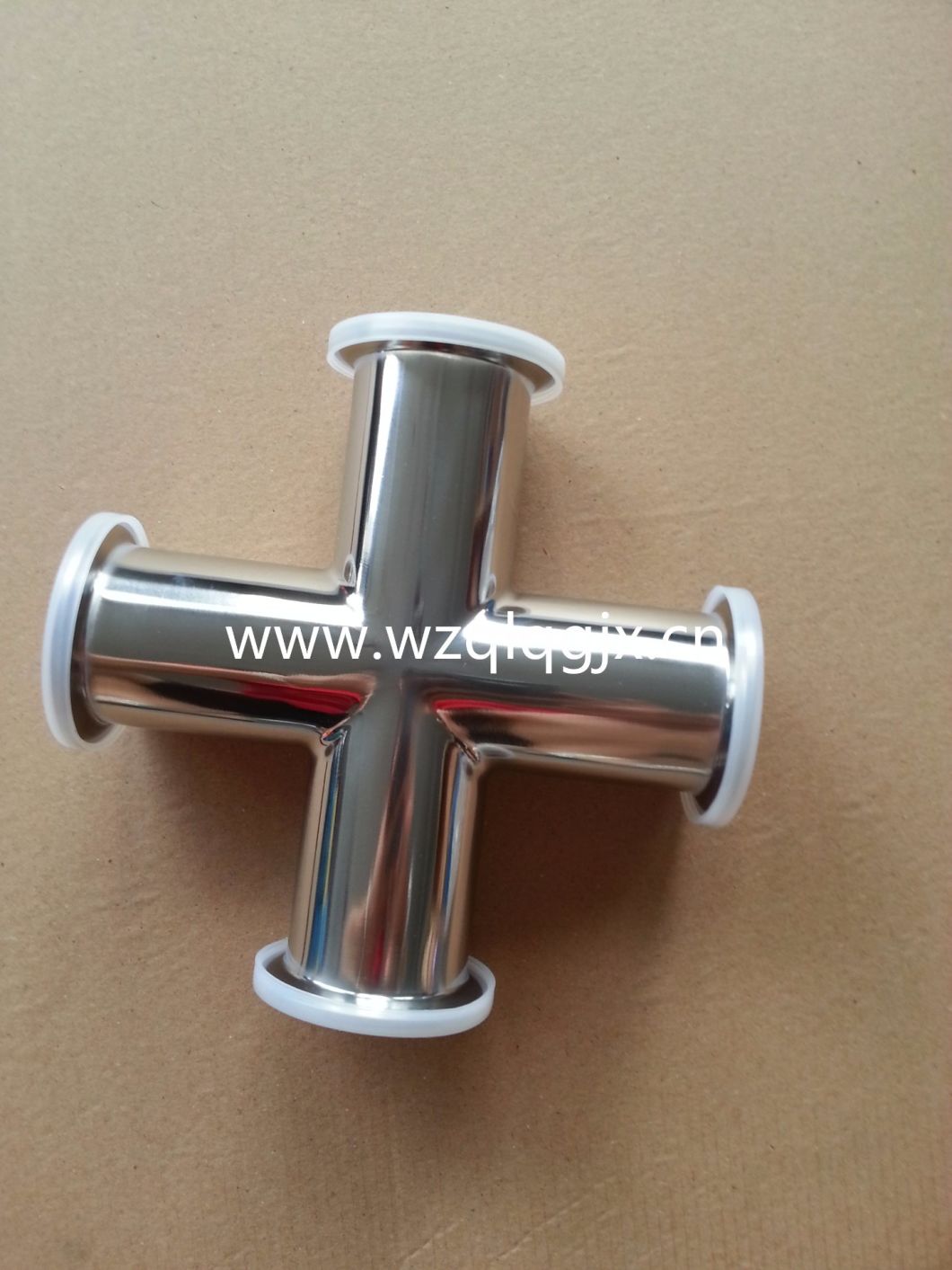 Sanitary Stainless Steel Clamped Cross