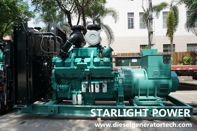 500kw 625kVA Electric Diesel Generator Cummins Power Generator ISO 3046 Standard