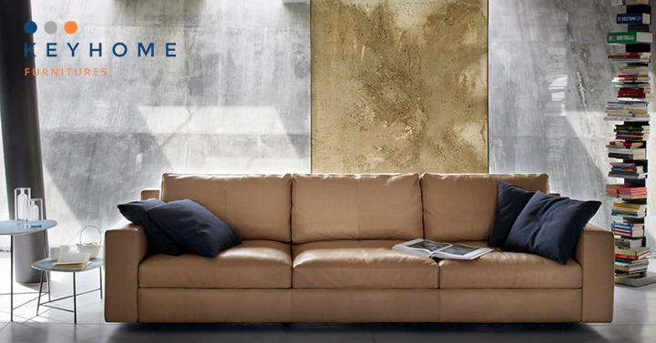 Leather Corner Sofa Set for Living Room Furniture