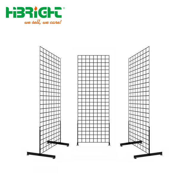 Customzied Grid Wire Panel Display Stand