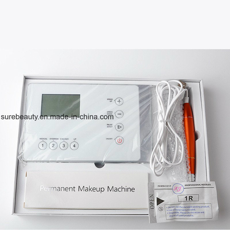 LCD Displayer Square Permanent Makeup Machine for Microblading Tattoo