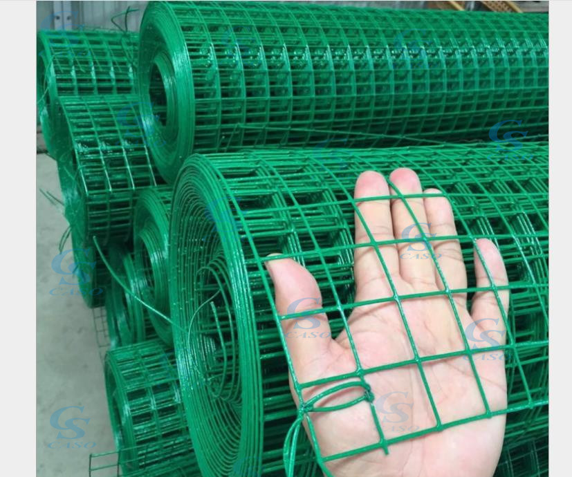 Clear Galvanized PVC Coated Wwlded Wire Mesh Panel for Fence