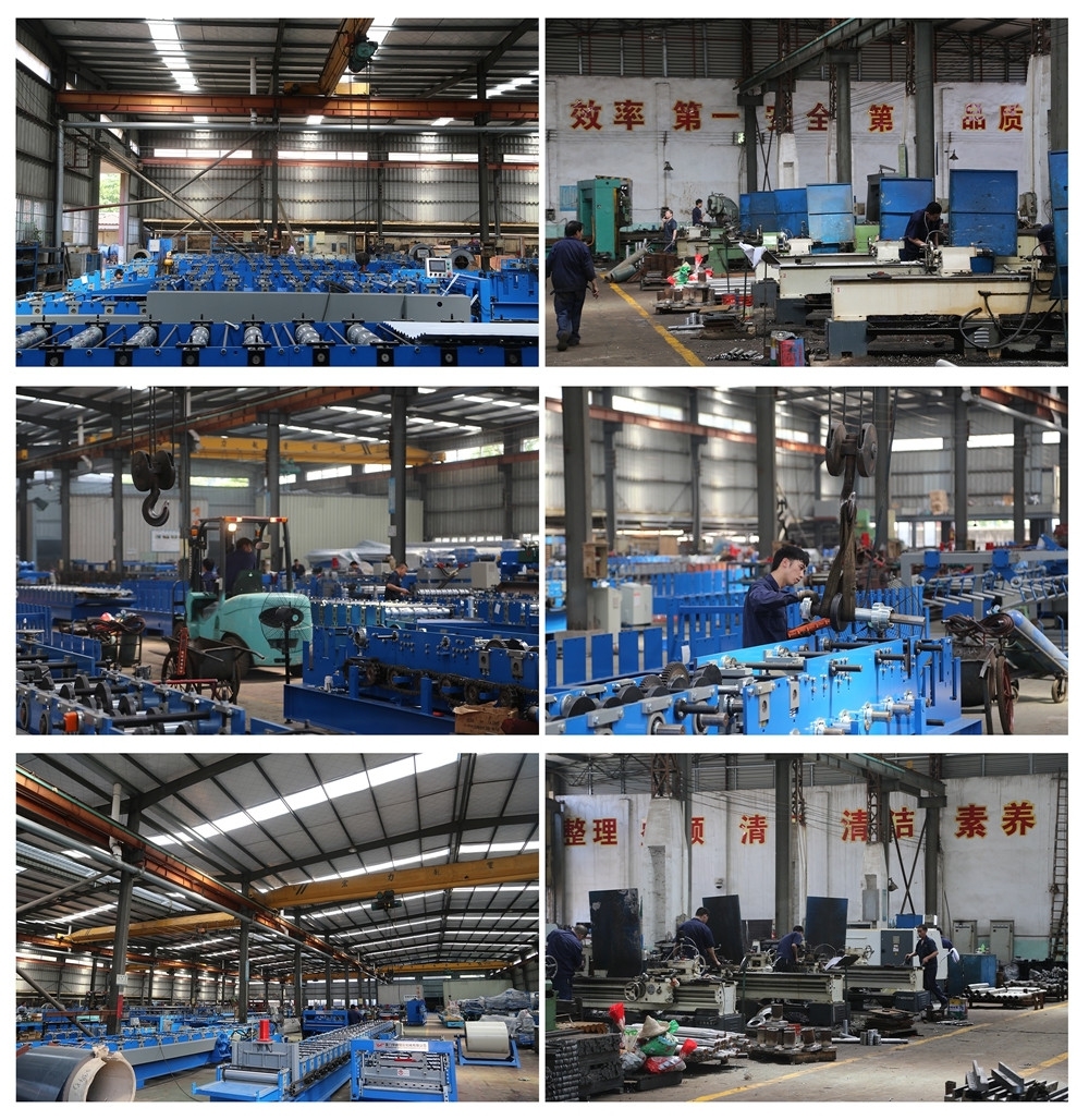 Yx35-925 Glazed Tile Roll Forming Machine (Bamboo style)