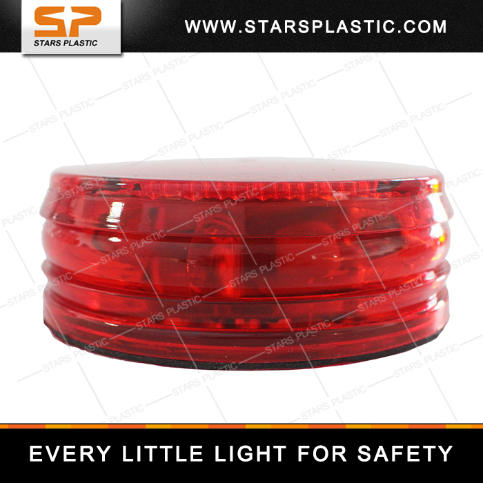 Solar Traffic Flash Light with Bright LED