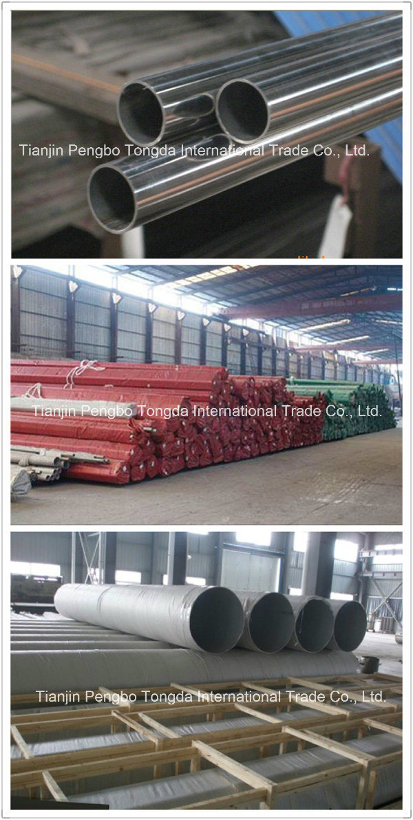 ERW / LSAW Spiral Welded SUS304 Stainless Steel Tube/Pipe