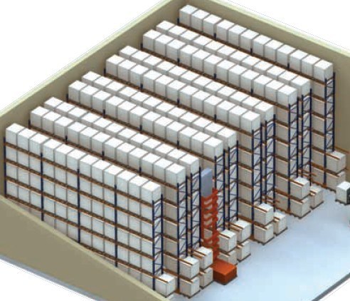 Customized Adjustable Heavy Duty Steel Material Storage Pallet Racks