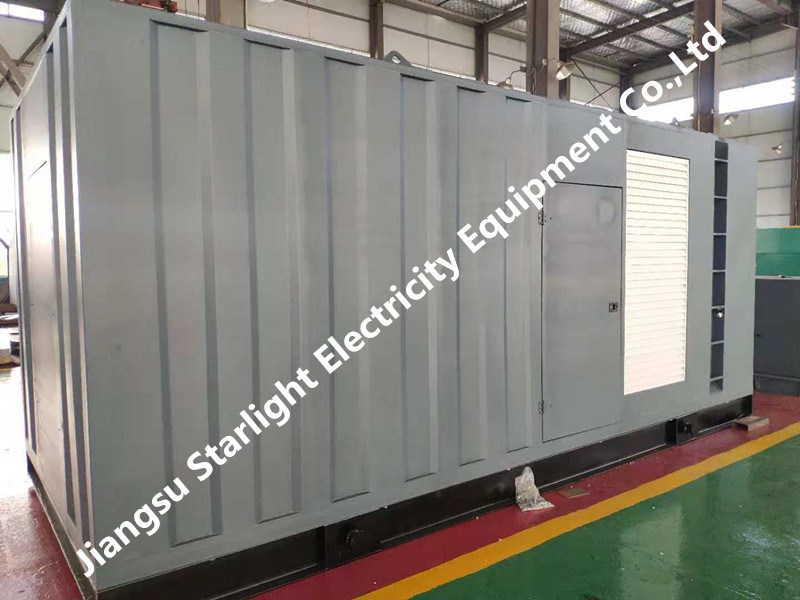 Heavy Duty Electric Diesel Generator 2000kw 2500kVA Mtu 16V4000g63 Engine Soundproof Type