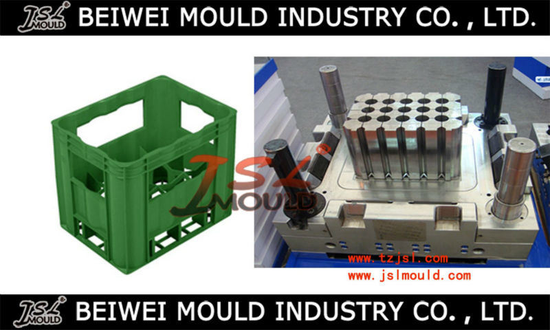 Customized Injection Plastic Soft Drinks Bottle Crate Mould