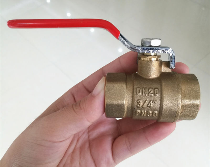 Forged Brass Control Plumbing Ball Valve for Water, Gas (YD-1026)