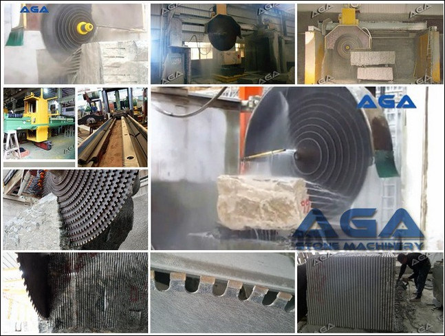 Marble Granite Stone Block Cutting Machine with Multi Blades Making Slabs (DQ2200-2500-2800)