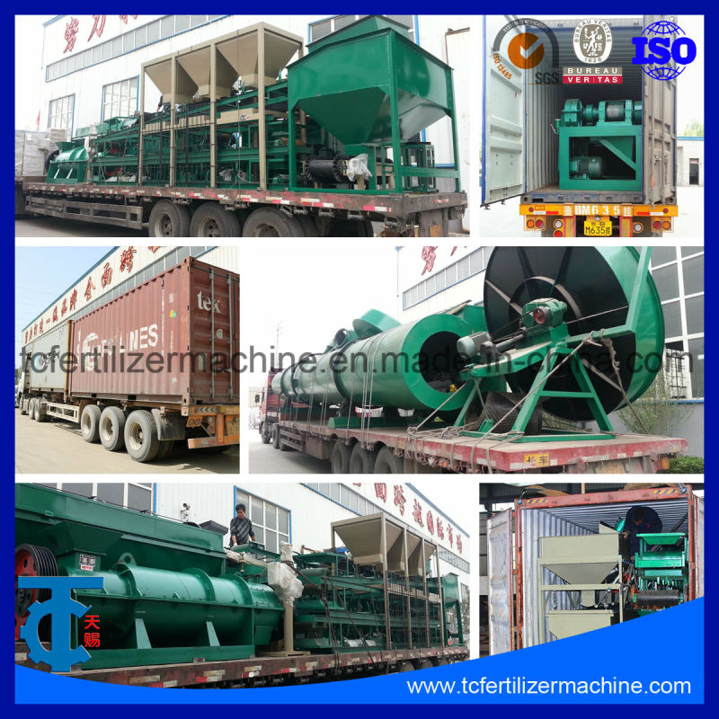 Fertilizer Pellet Granulating Machine in Plant