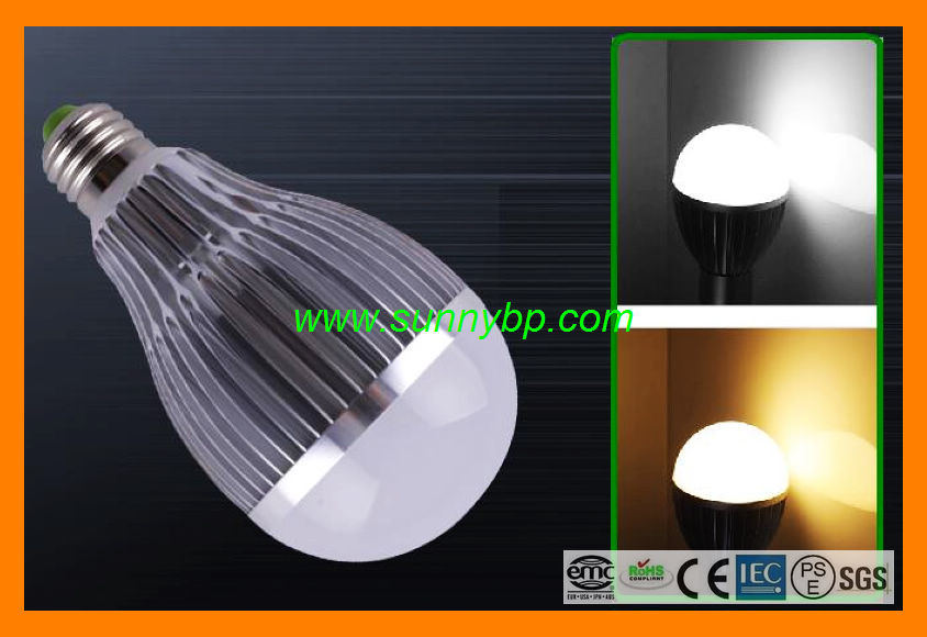 12W E27 LED Dimmable Bulb Light with IEC62560