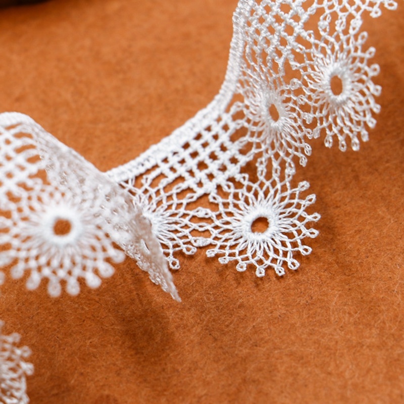 High Quality 2.7cm Polyester Lace Trim for Dress Decoration