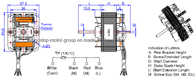 Electric/ Customised Kitchen Hood AC Motor, High Efficiency, 230V, Blower, Humidifier, Exhaust Fan