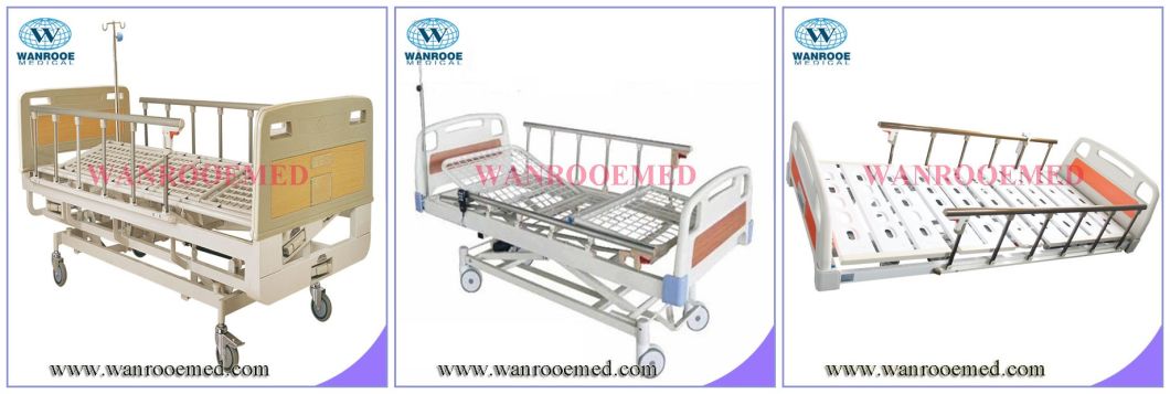 Stainless Steel Manual Clinic Bed