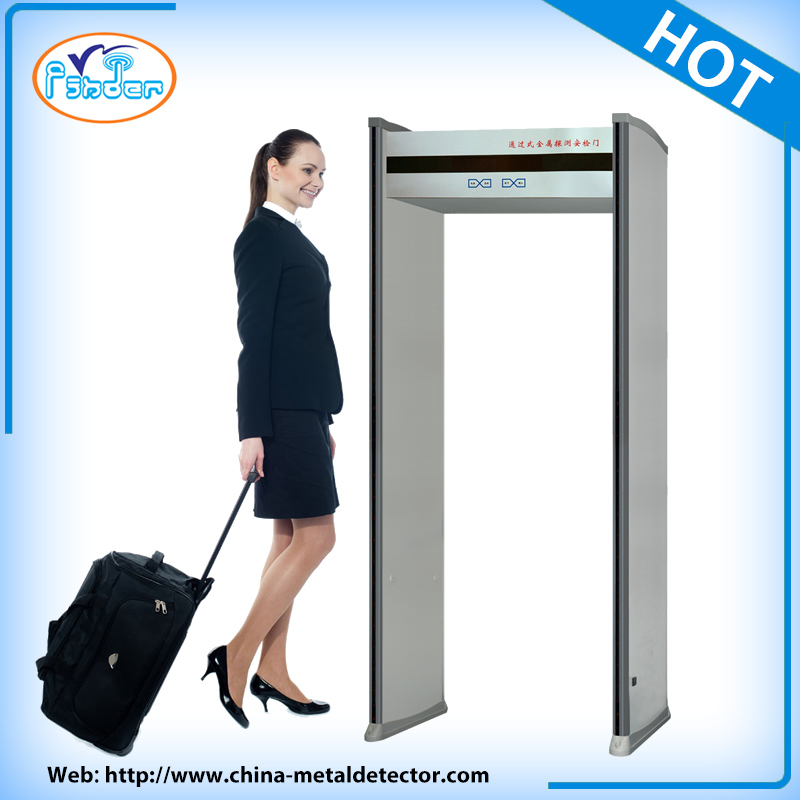 33 Zone Walk Through Type Door Frame Metal Detector