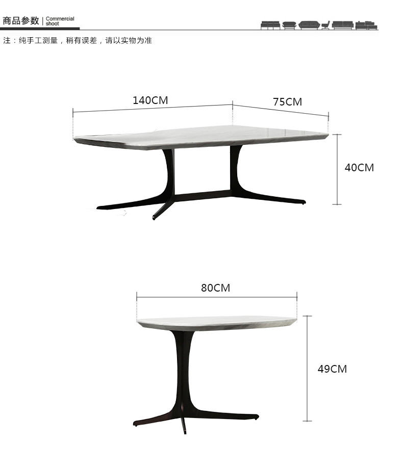 Modern Home Furniture Stainless Steel Coffee Table