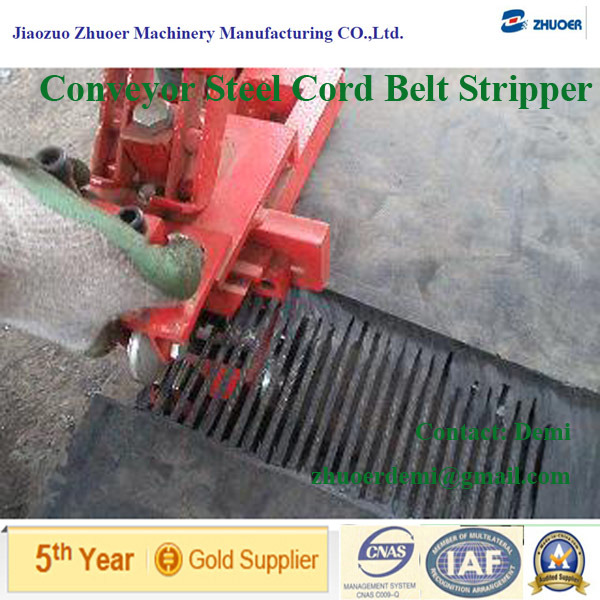 Steel Cord Conveyor Belt Stripper Machine