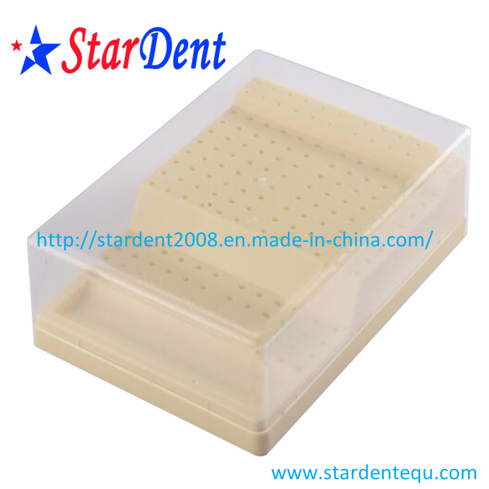 160 Holes Dental Holder Burs Block Case Box /Plastic Disinfection Box
