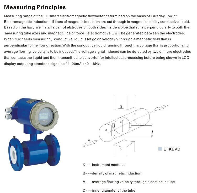 Ld Series Electromagnetic Flow Meter