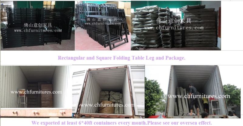 Folding Round Rental Wedding Banquet and Hotel Table for Event and Restaurant Dining Room (YC-T01)