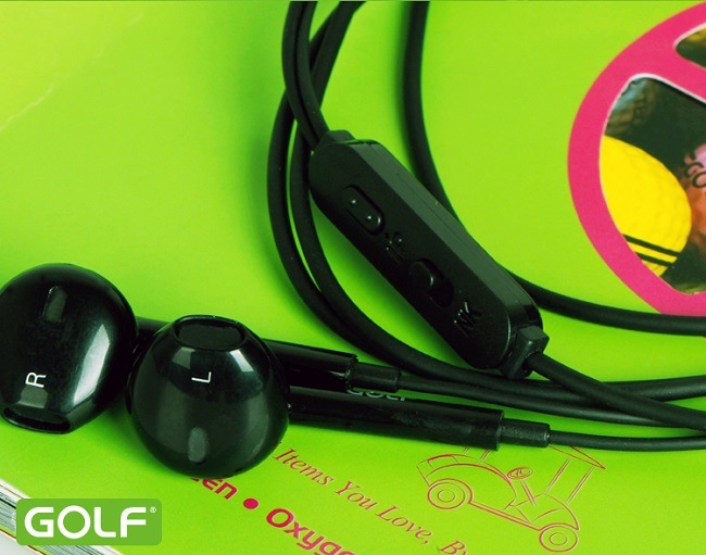 GM1 3.5mm Noise-Isolating HiFi Earphone Headphone Super Bass Stereo Headsets for Smartphone