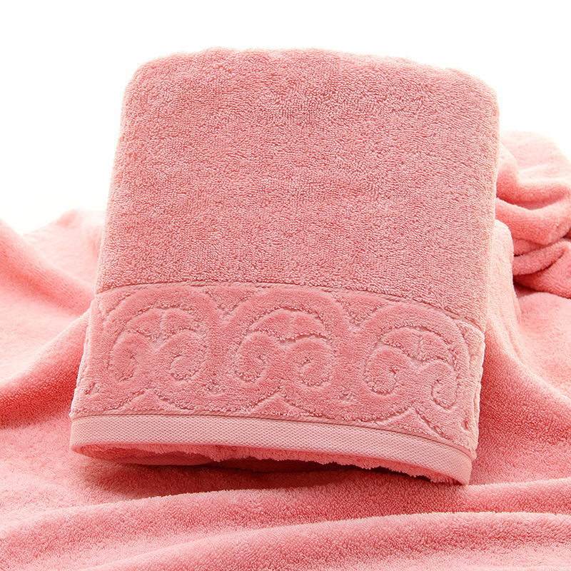 Towels-Bf70140 Cotton Jacquard Terry Bath Towels