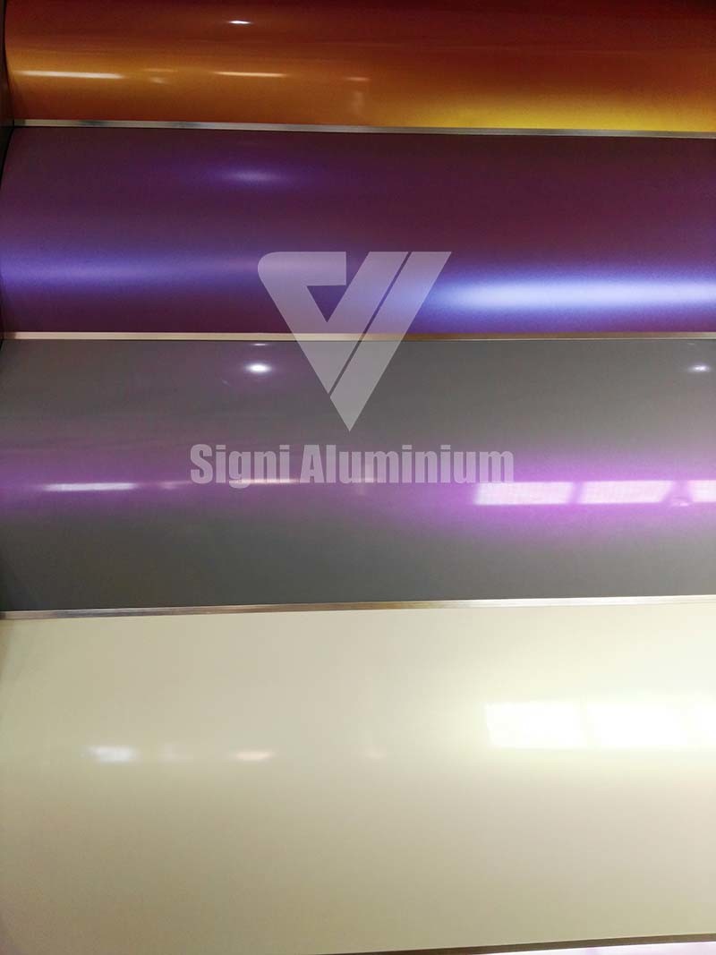 PE/PVDF/Feve Colored Aluminum Sheet for Ceiling Decoration