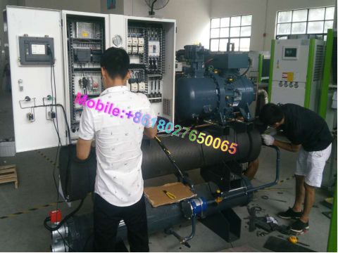 Screw Type Compressor Water Cooled Industrial Chiller Manufacturer