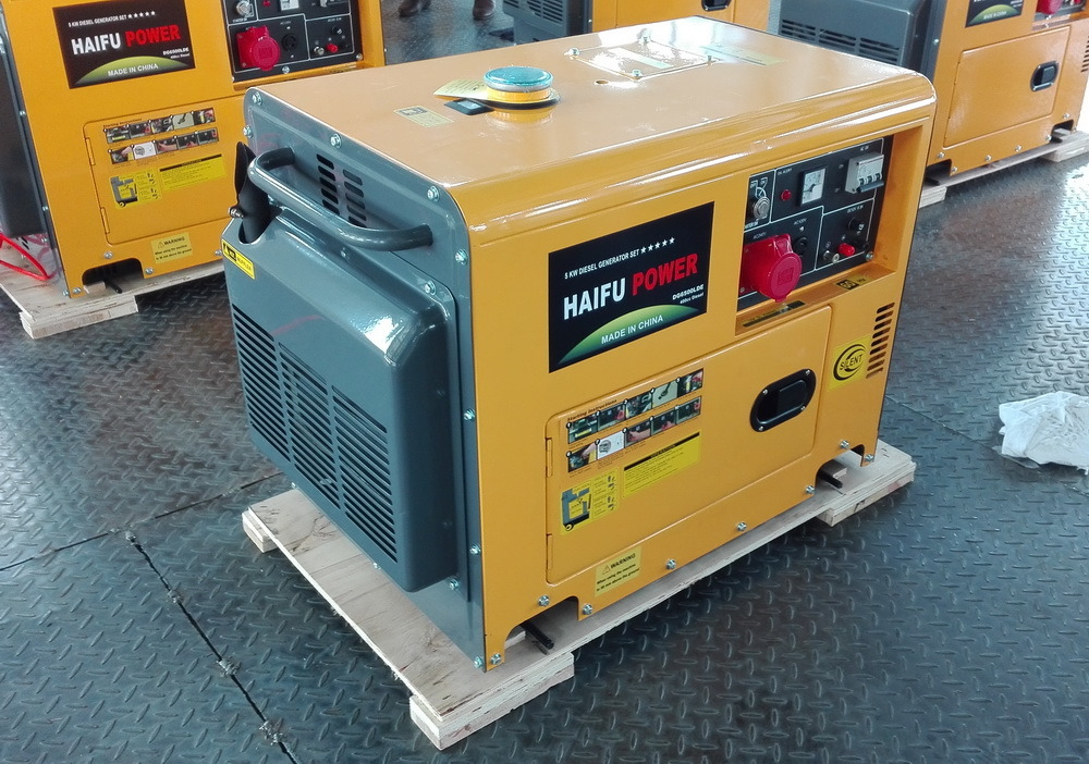 2kw/2kVA-10kw/10kVA Air Cooled Silent Diesel Power Portable Electric Generator