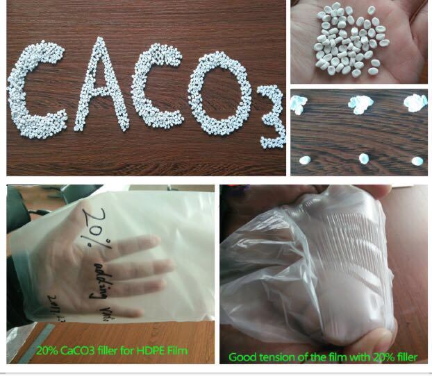 CaCO3 Filler Flame Retardant Masterbatch for Injection and Cable