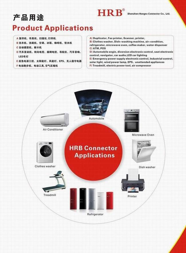 Connector Plug Housing of Hrb 4.2 Pitch