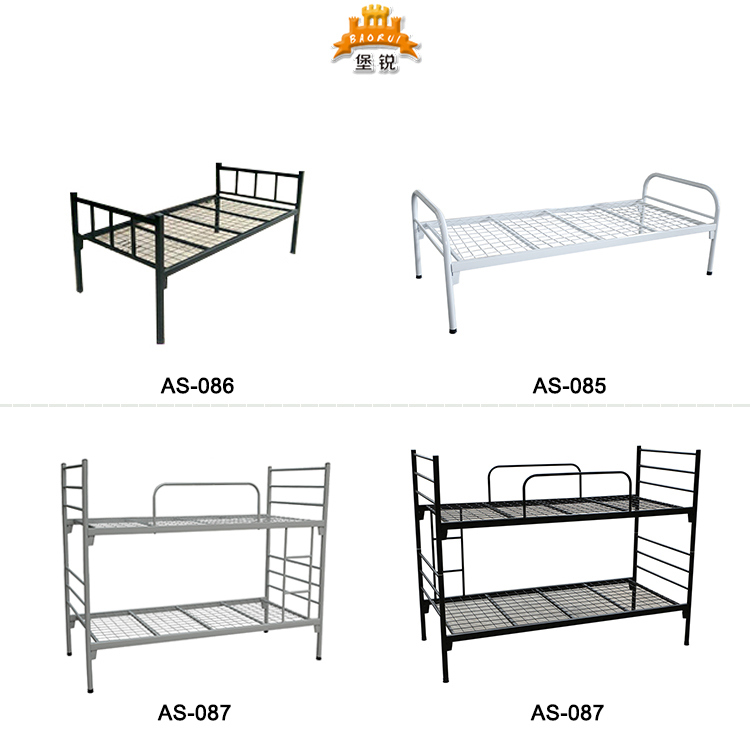 Luoyang Supply Low Price Steel Single Bed