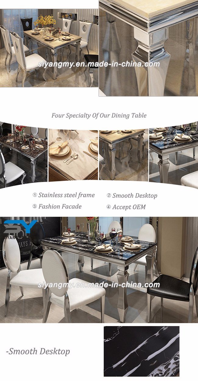 Restaurant Furniture Dining Set Tables and Chairs for Events