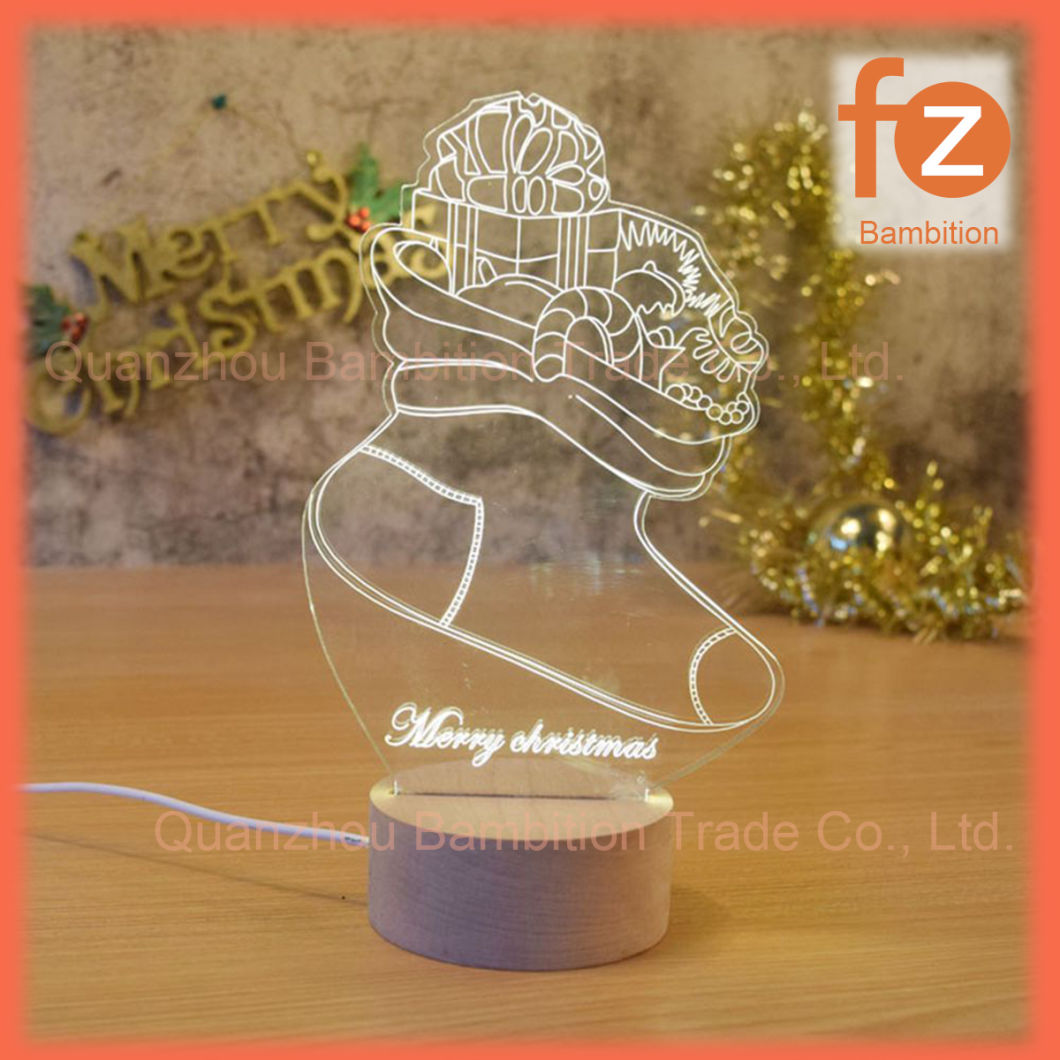 Creative Christmas Gifts Good Sales Table LED Lamp Fz020004