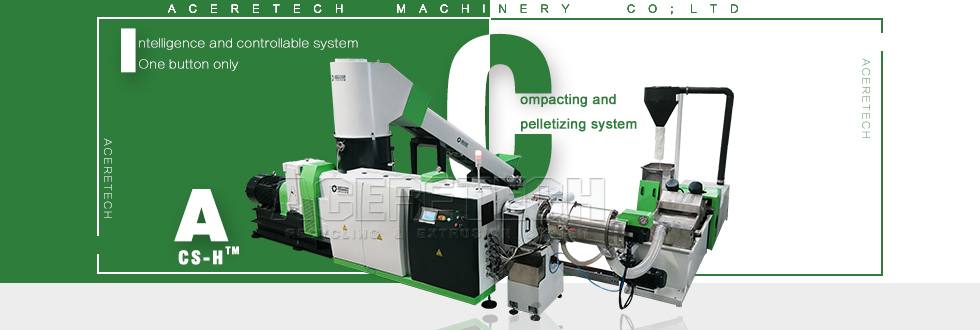 Efficient Plastic Compacting and Pelletizing System for PE/PP/PA/PVC/EPE/EPS