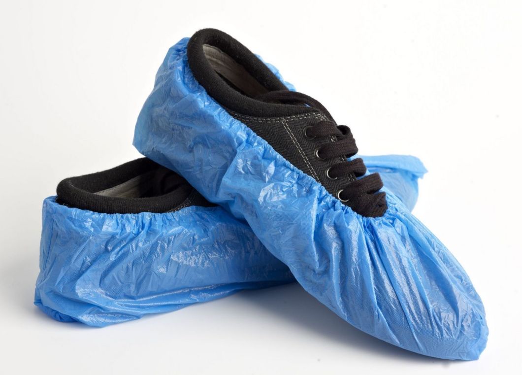 CPE Disposable Waterproof Shoe Cover for Industrial