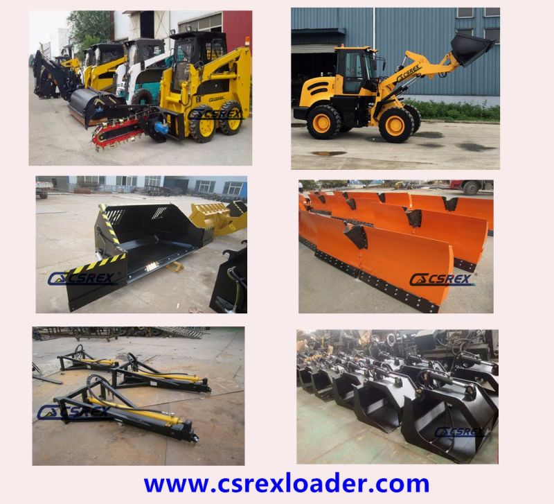 0.8ton 0.8t 08 800kg Sauer Hydraulic Mini Wheel Loader with Automatic Leveling