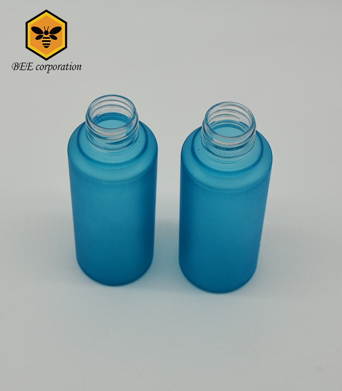 Round Shape Blowing Plastic Bottle Lotion Bottle 100ml